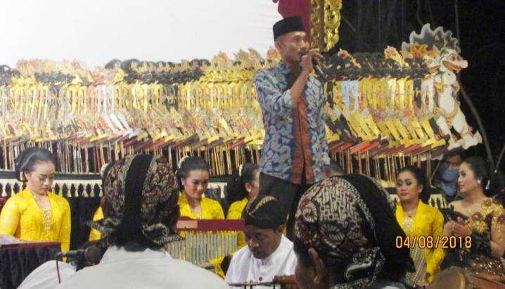 Sedekah bumi Desa Pojok Purwosari, Gelar Do’a Bersama dan Seni Wayang kulit