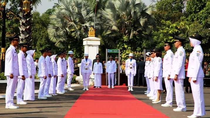 12 Kepala Daerah di Jawa timur, Dilantik di Gedung Negara Grahadi Surabaya