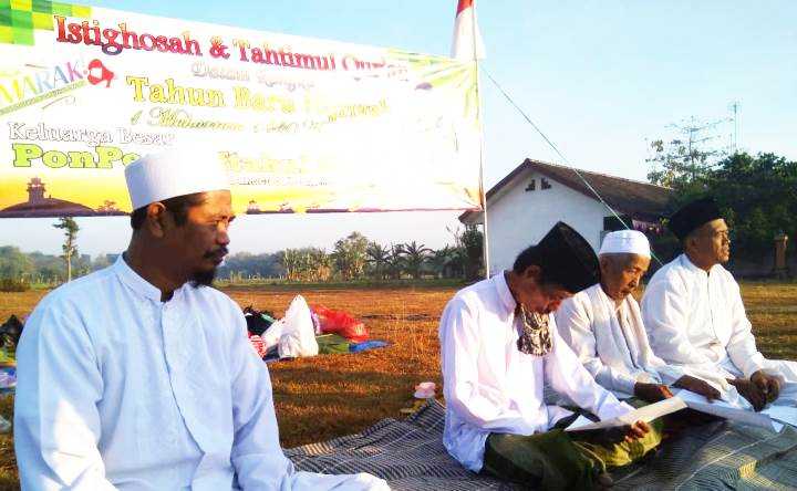 Memasuki Tahun 1440 Hijriyah, Ponpes Miftahul Huda dan Warga Sendangrejo, Dander, Gelar Istigosah