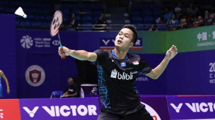 TV Online dan Live Streaming China Open 2018, Semifinal Ginting vs Chou Tien Chen