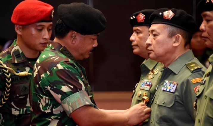 Panglima TNI Pimpin Sertijab Kapuspen TNI