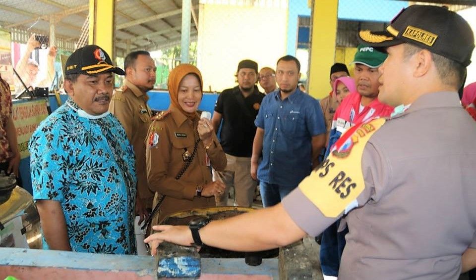 DLH Bersama Polres Bojonegoro Peringati Hari Peduli Sampah Nasional 2019, di TPA Banjarsari