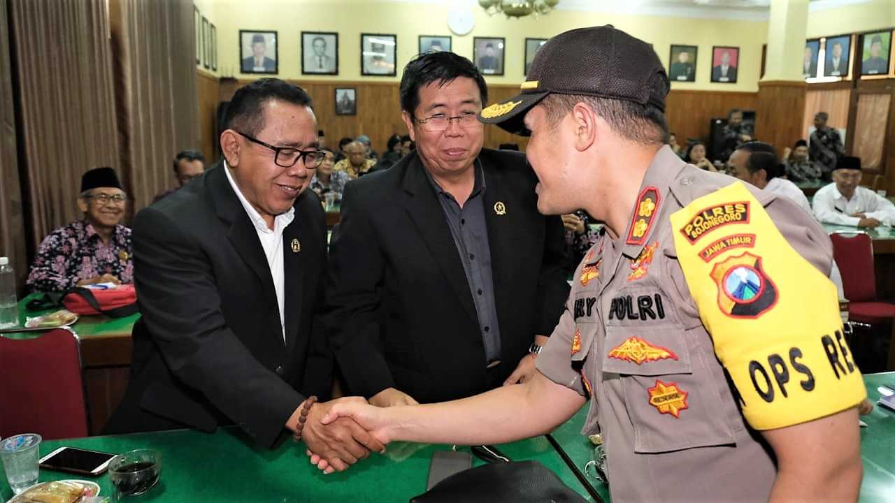 Kapolres Hadiri Rapat FKUB Se-Wilker Bakorwil Bojonegoro