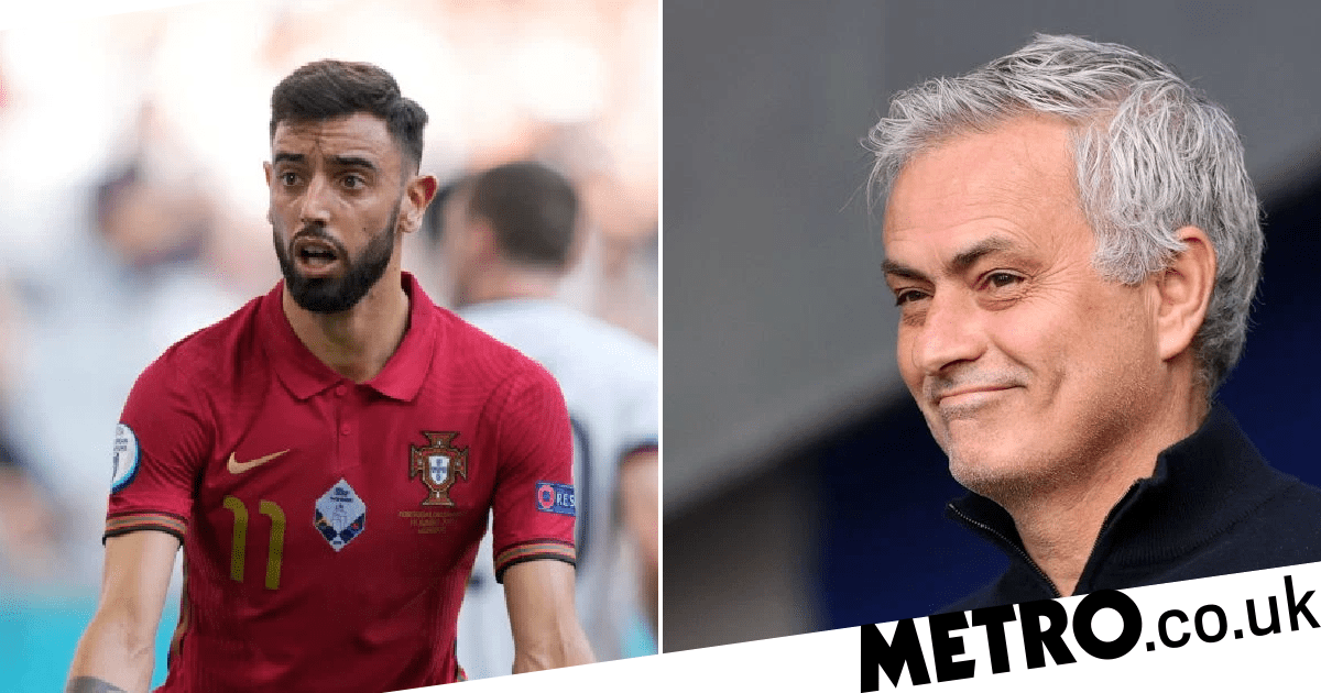 Jose Mourinho Sebut Bruno Fernandes Seperti Hantu Bagi Portugal di Euro 2020 Rakyatnesia