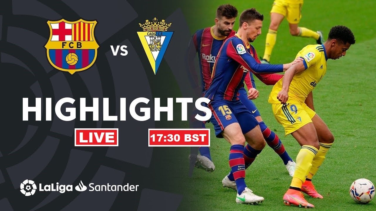 Link Live Streaming Cadiz vs Barcelona Jam  03.00 WIB Hari Ini