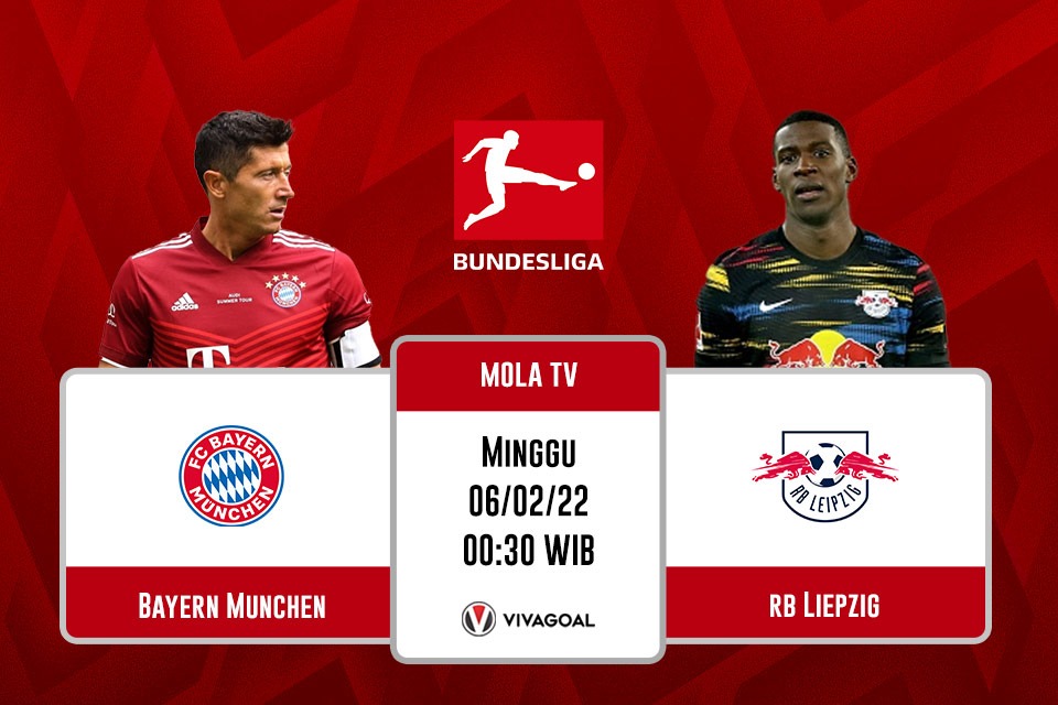 Bundesliga Live Streaming Bayern Munchen vs RB Leipzig Jam 00.30 WIB Hari Ini Hari Ini