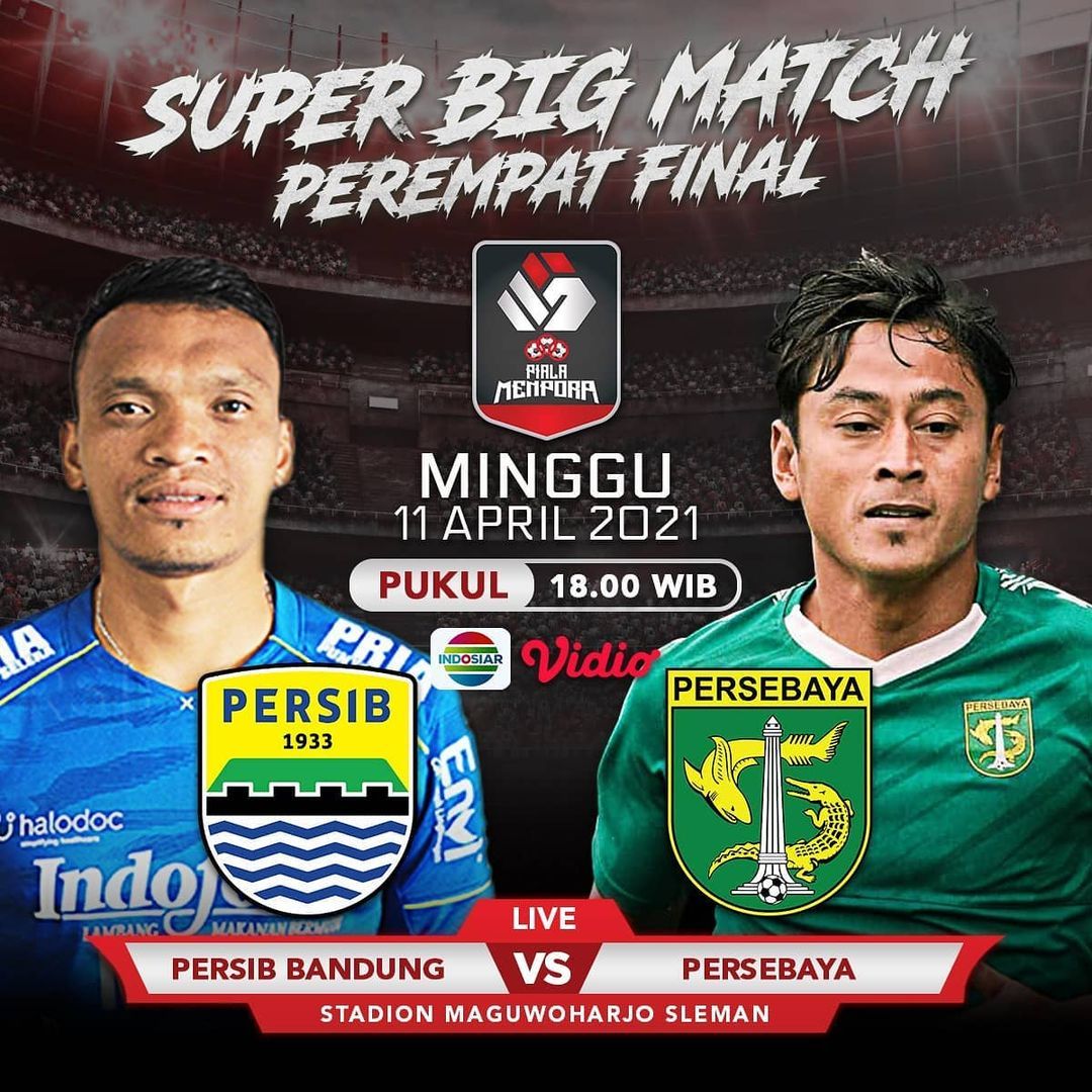 Link Live Streaming Persik vs Persebaya Jam 18.15 WIB Hari Ini