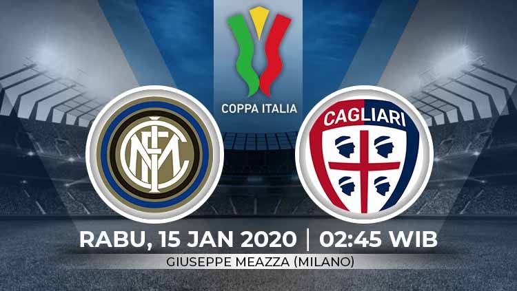 Link Live Streaming Inter Milan vs Cagliari Jam 02.45 WIB Hari Ini