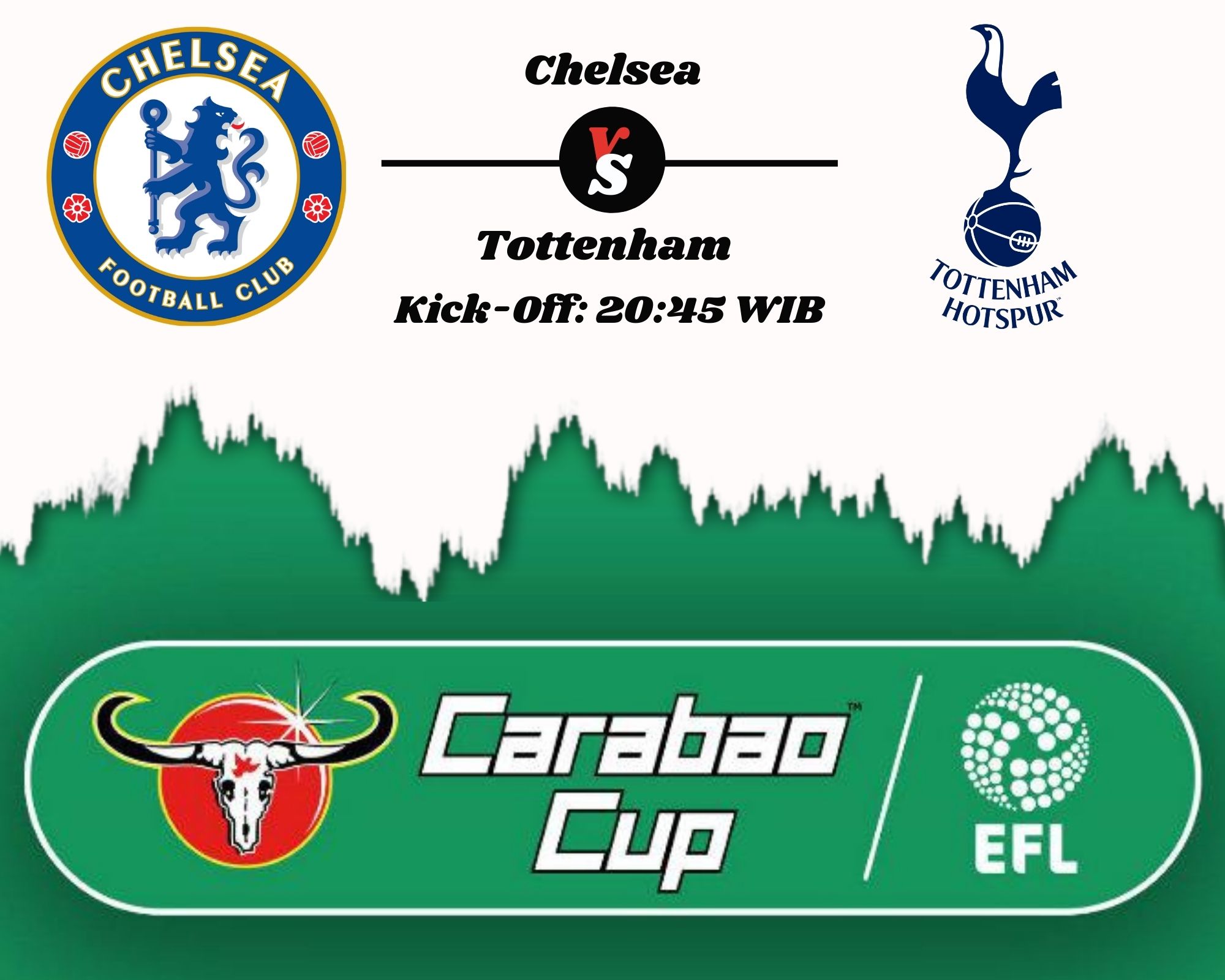 Nonton Live Streaming Chelsea vs Tottenham Jam 02.45 WIB Hari Ini