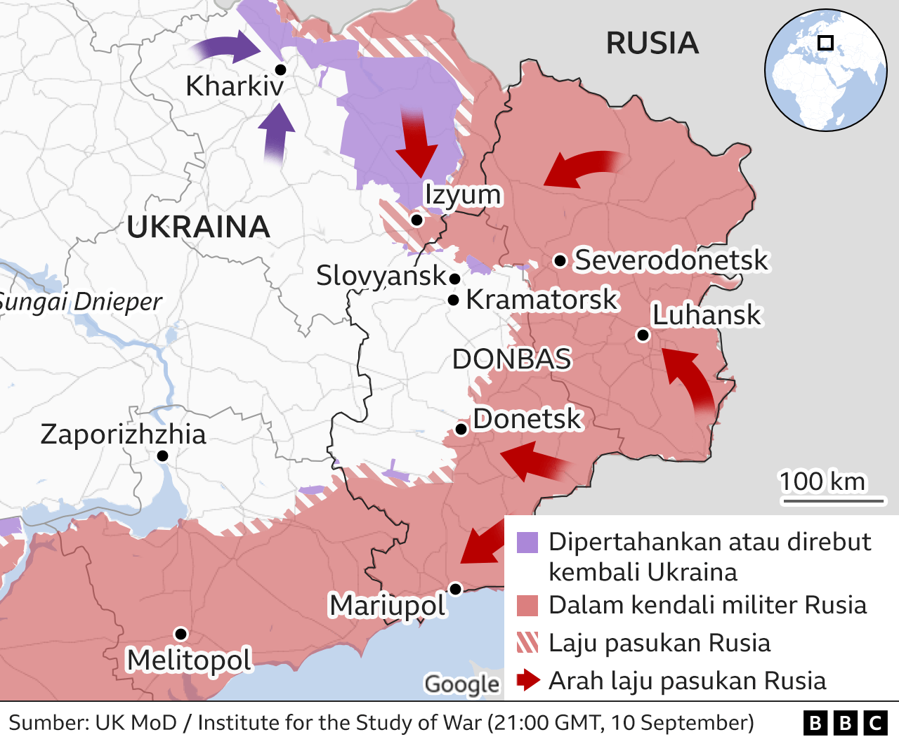 3 Hari Invasi Militer Rusia, 821 Target Di Ukrainan Di Hancurkan