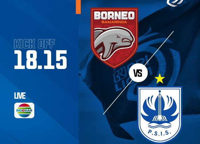 BRI Liga 1 Borneo FC vs PSIS Live Jam 18.15 WIB Hari Ini