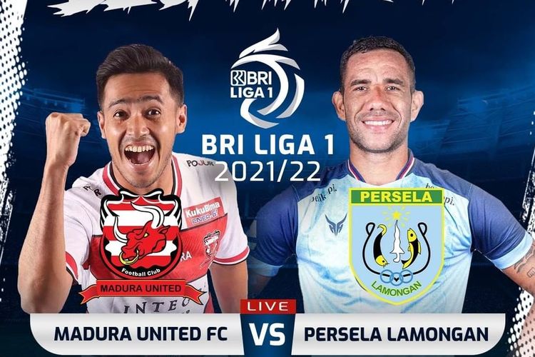 BRI Liga 1 Hari Ini Live Streaming Madura United vs Persela Jam 18.15 WIB Hari Ini