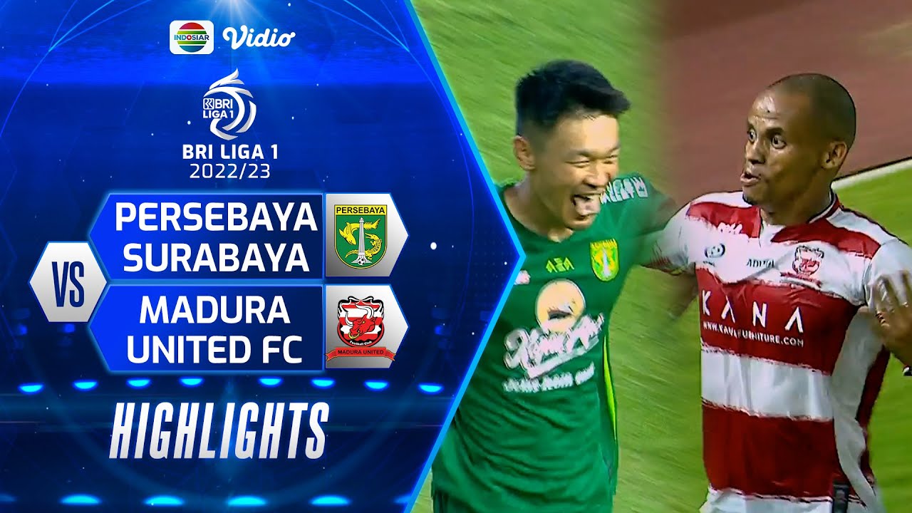 BRI Liga 1 Madura United vs Persebaya Live 20.45 WIB Hari Ini