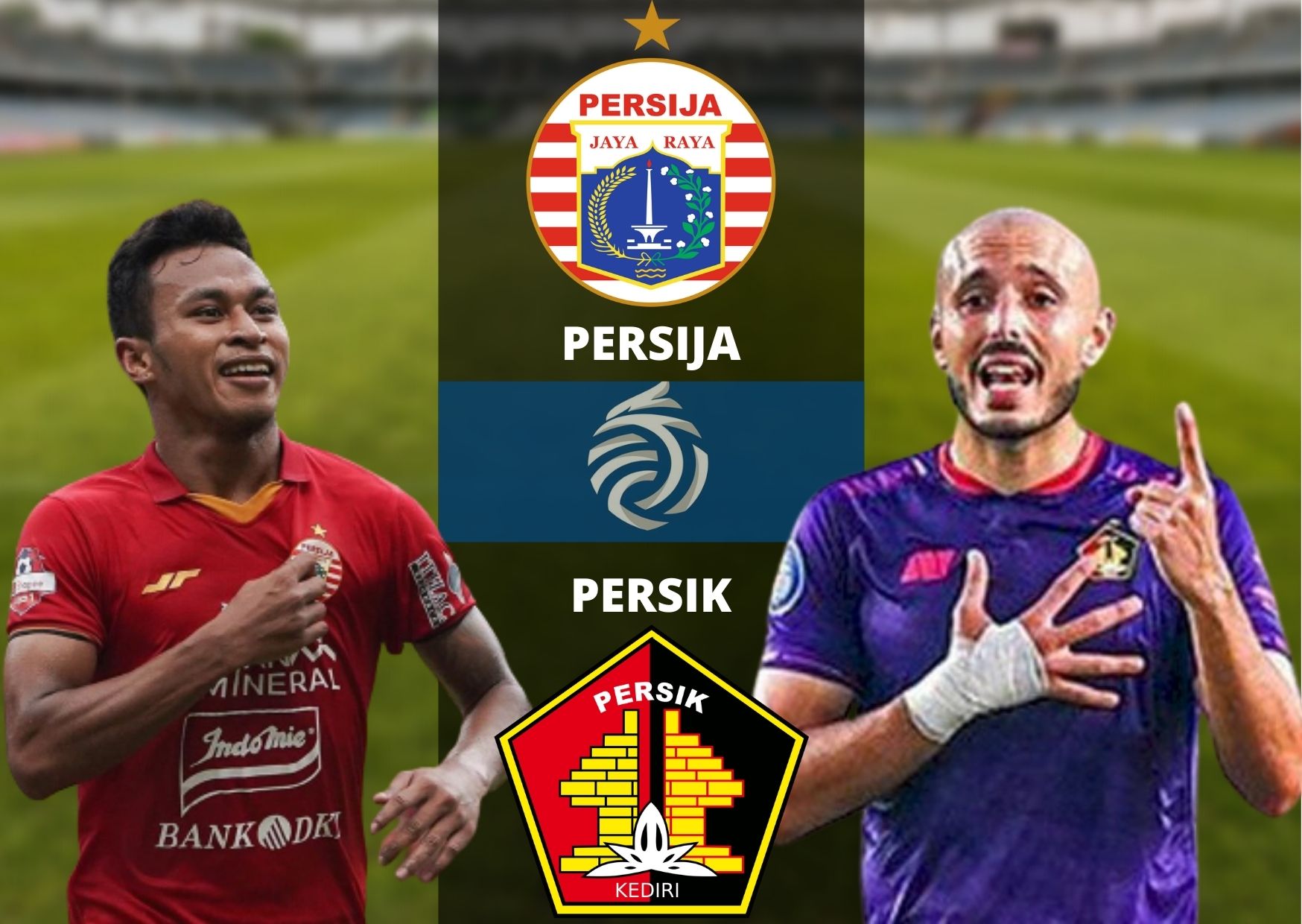 BRI Liga 1 Persija Jakarta vs Persik Kediri Live Streaming Jam 20.45 WIB Hari Ini