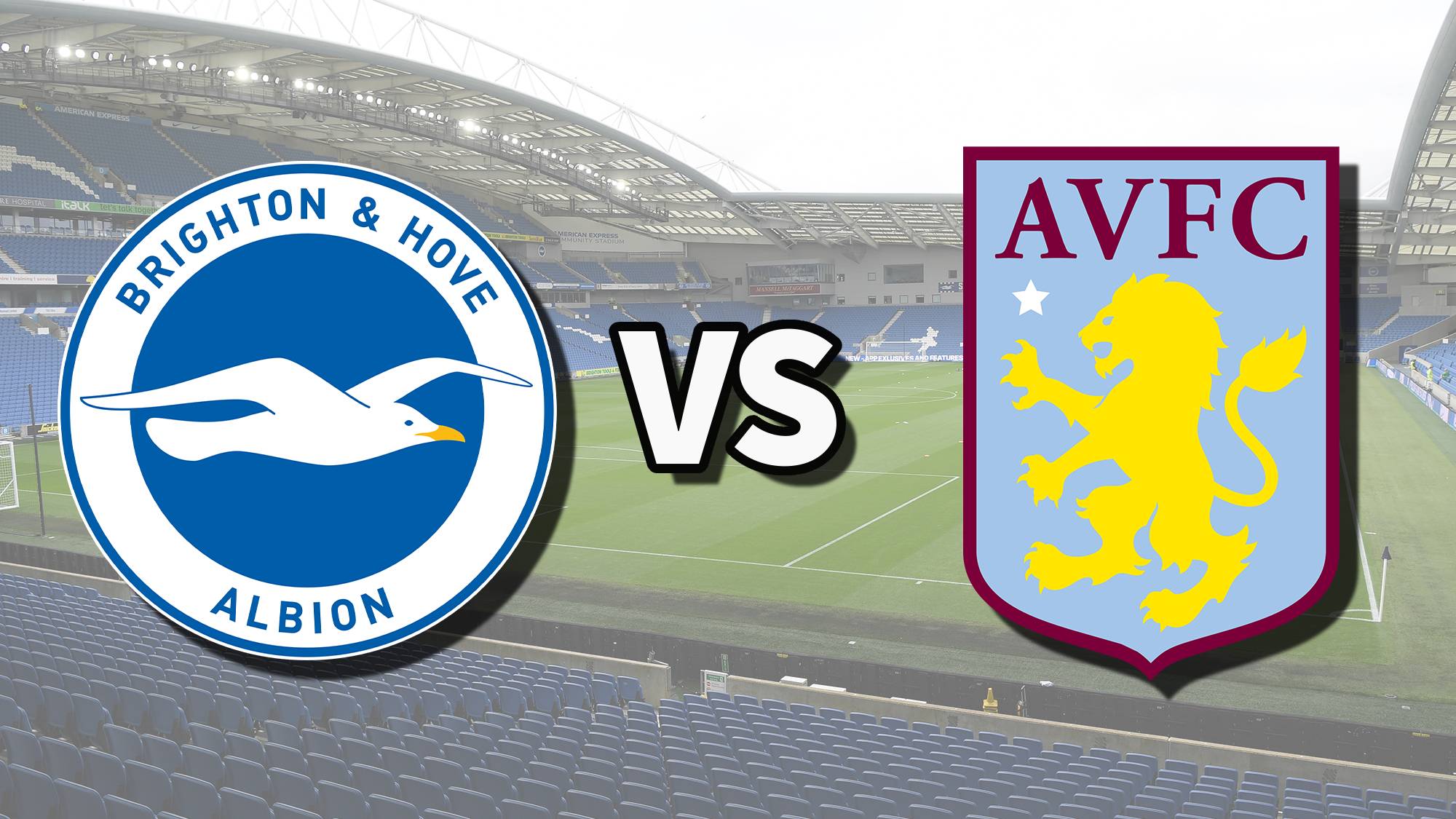 Premier League Brighton vs Aston Villa Live 22.00 WIB Hari Ini