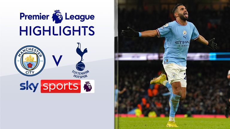 Premier League Manchester City vs Tottenham Jam 00.30 WIB Hari Ini