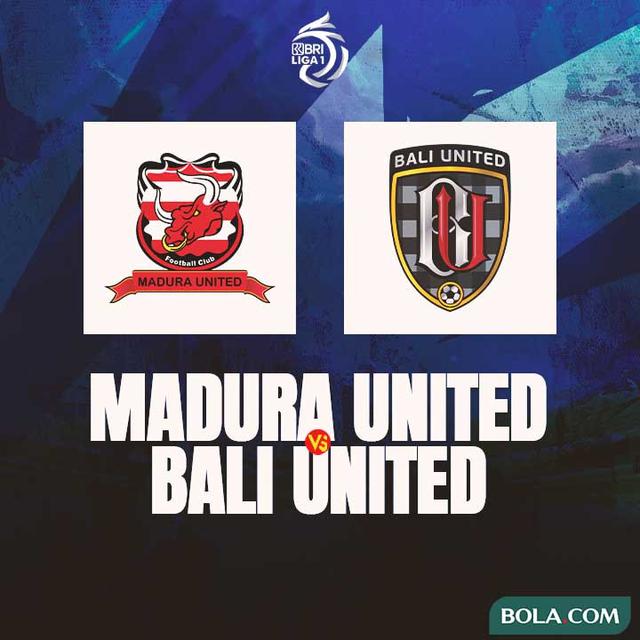 BRI Liga 1 Madura United vs Bali United Live Streaming 20.30 WIB Hari Ini