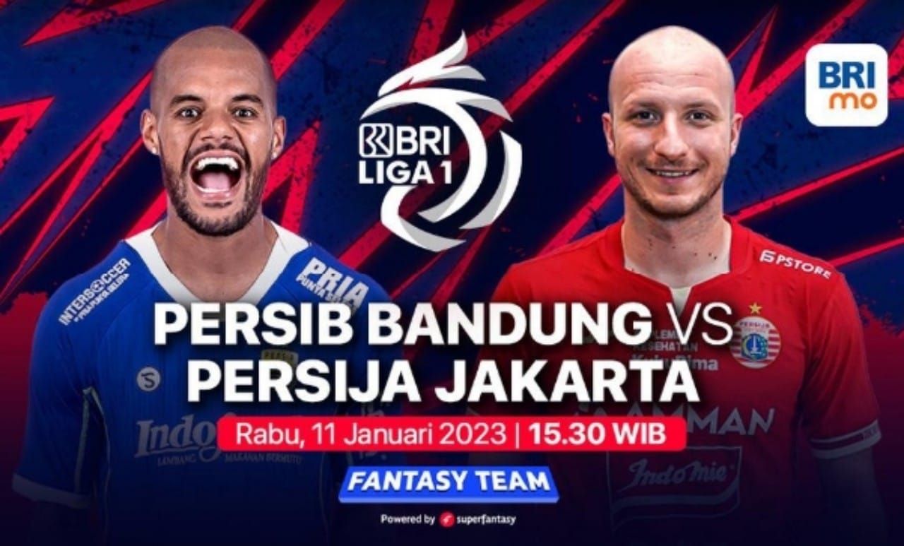 BRI Liga 1 Persija Jakarta vs Persib Bandung Live Streaming 20.45 WIB Hari Ini