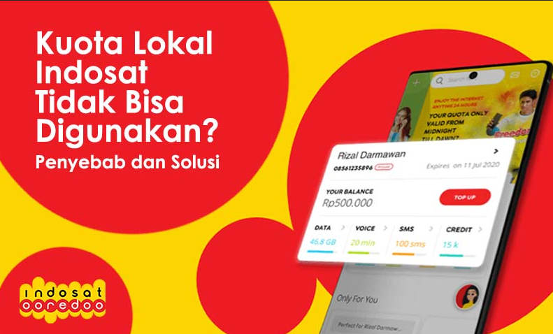 Kuota Internet Lokal Indosat Ooredooo Terbaru Tahun Ini