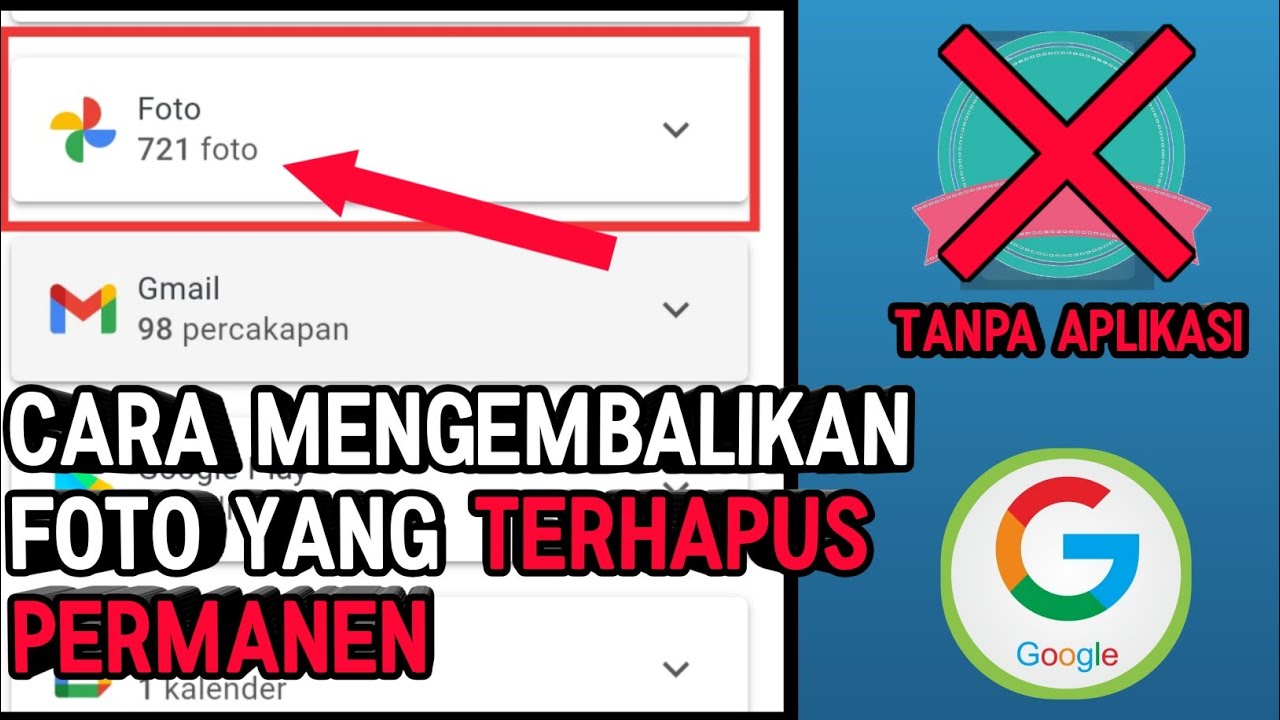 Cara Mengembalikan Foto yang Terhapus (Restore image) Permanen Terbaru Tahun Ini