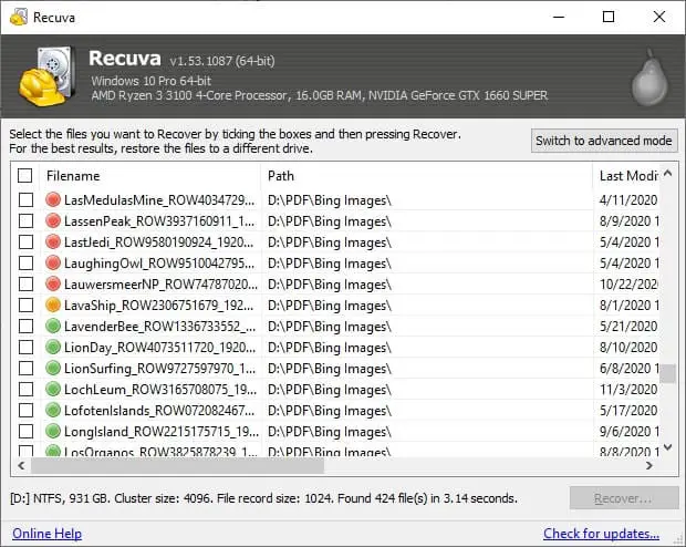 Cara Menggunakan Recuva Untuk Mengembalikan File & Data Terhapus Terbaru Tahun Ini