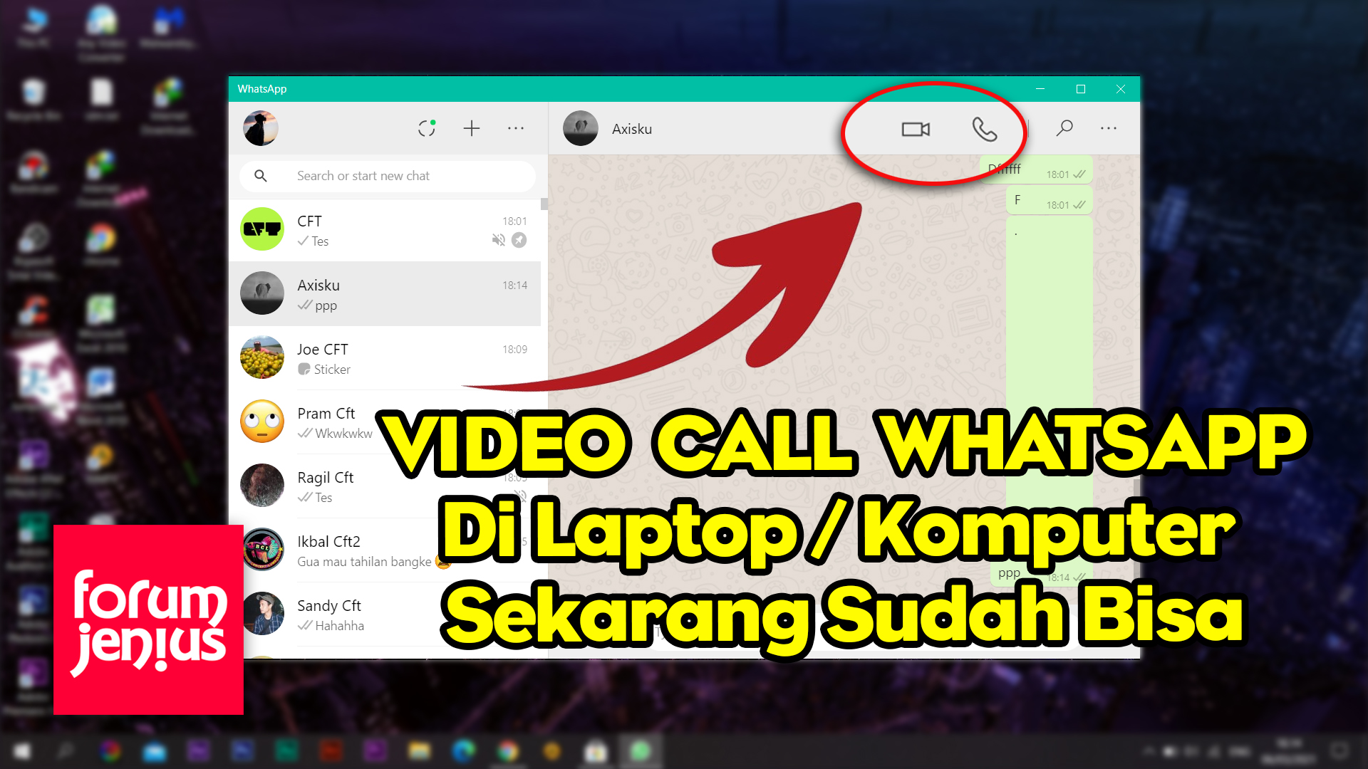 Cara Video Call WhatsApp di Laptop 8 Orang Tanpa Emulator Terbaru Tahun Ini