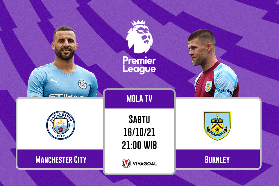 Prediksi Burnley vs Man City 2 April, Liga Inggris