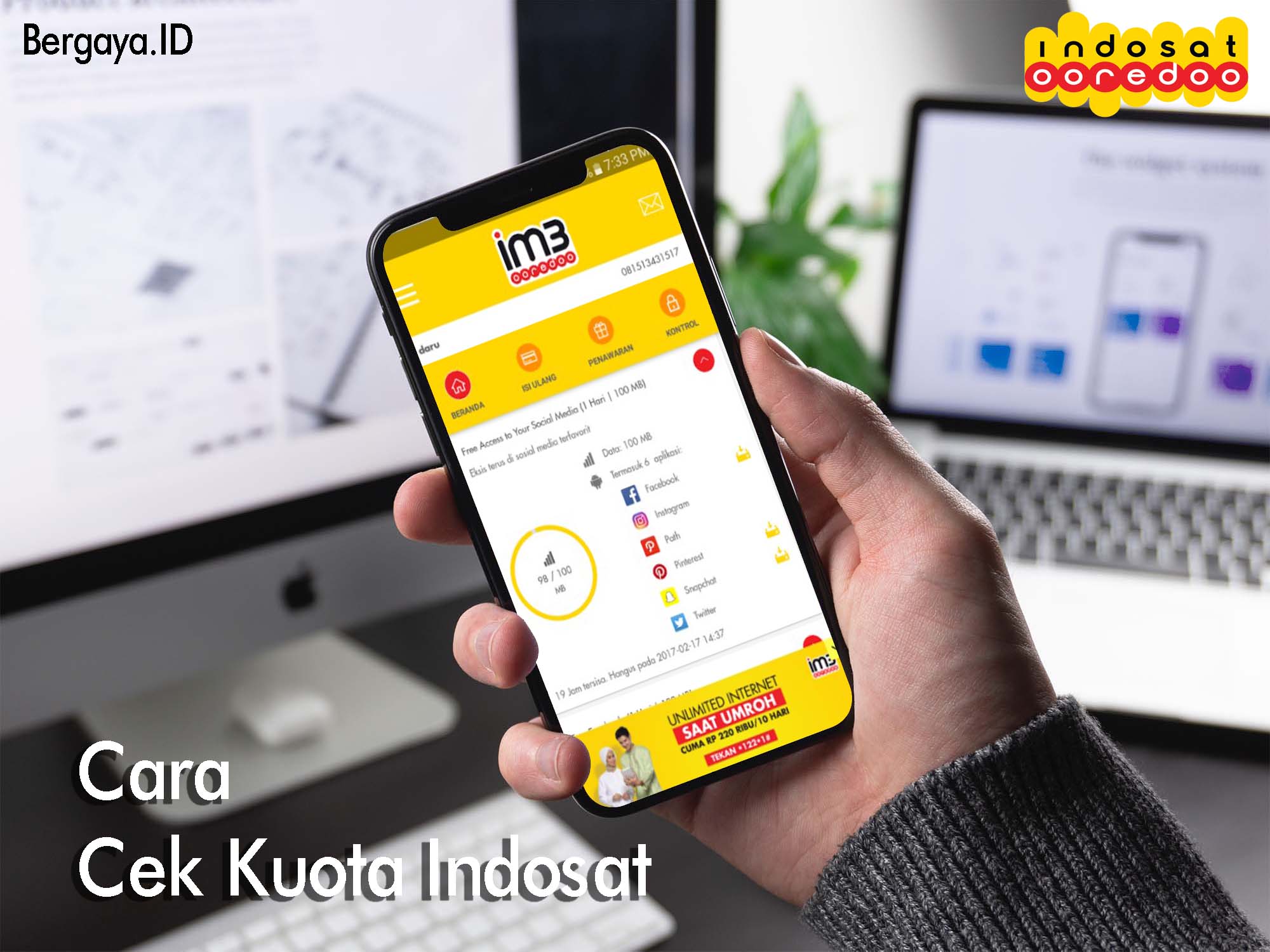 Cara Cek Kuota Indosat dengan mudah dan cepat gak pake Ribet Terbaru Terbaru Tahun Ini