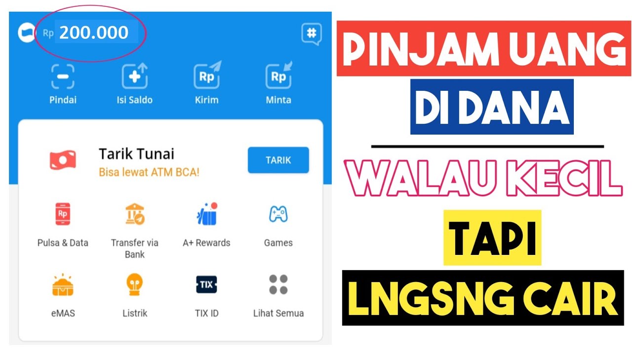 Info Cara Pinjam Uang di Aplikasi Dana Langsung Cair Tanpa Bunga Update Terbaru