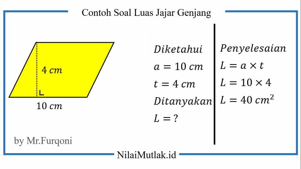 Download Soal Luas Jajar Genjang dan Cara Mengerjakan Lembar 4 Terbaru Tahun Ini