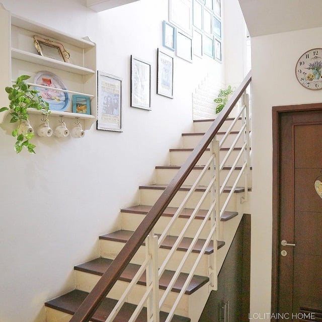 dekorasi tangga minimalis