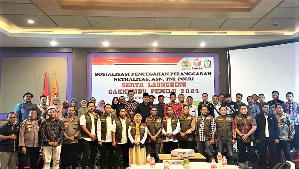 Sambut Pemilu 2024, Bawaslu Bojonegoro Launching Gakkumdu