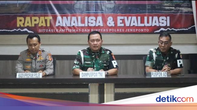 Soal Kasus Polres Jeneponto, Mabes TNI-Polri Janji Sampaikan Hasil Investigasi secara Transparan , Kabar Indonesia