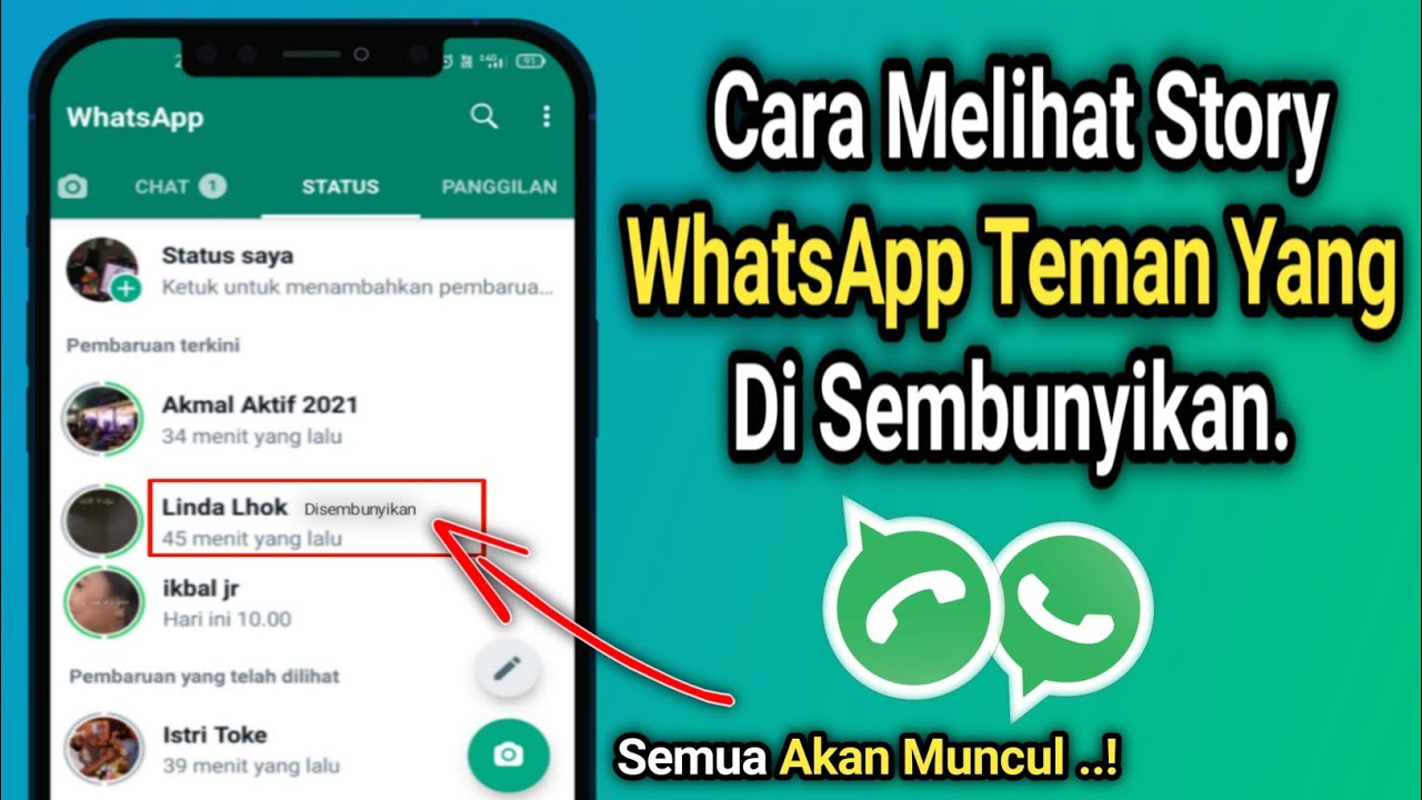 Cara Mudah Melihat Story WA yang Disembunyikan dari Kita