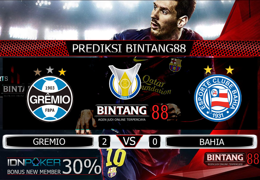 Prediksi Skor Bola Gremio Vs Bahia Dan Statistik