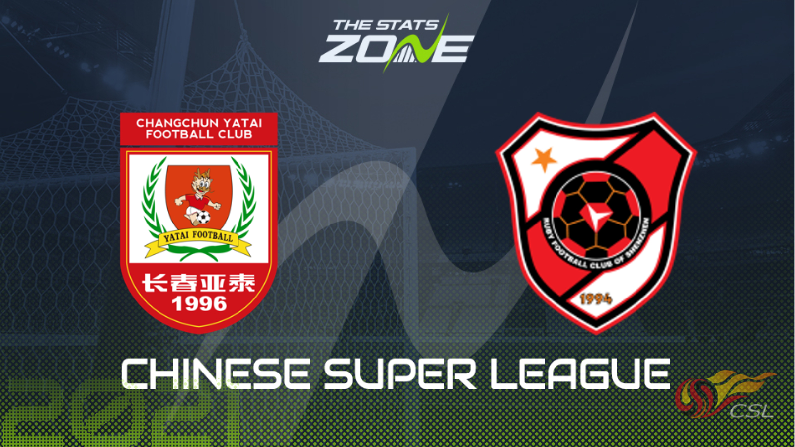 Statistik Tim: Head to Head Changchun Yatai vs Shenzhen FC