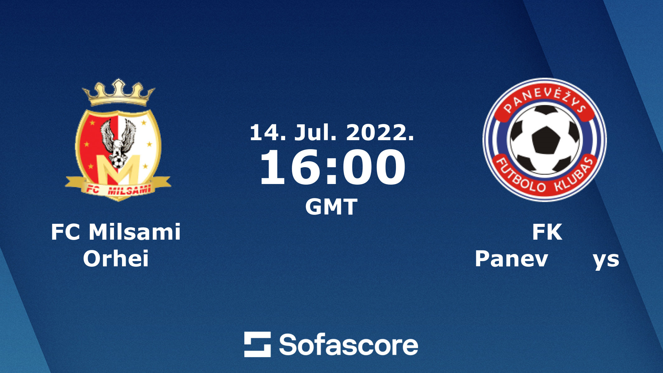 Prediksi Skor Bola Panevezys Vs Milsami Orhei Dan Statistik