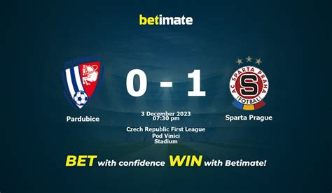 Prediksi Skor Bola Sparta Prague Vs Pardubice 5 Agustus 2023 Dan Statistik Pertandingan