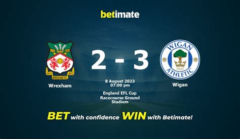 Prediksi Wrexham Vs Wigan, 9 Agustus 2023 Dan Statistik Pertandingan