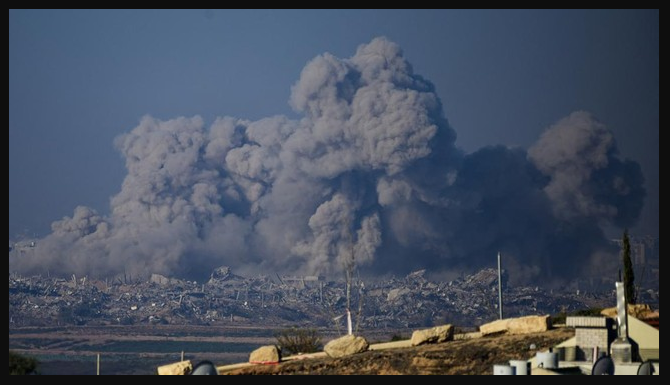 Masjid Agung Omari Gaza Hancur Akibat Serangan Israel, Menara Menjadi Saksi Bisu