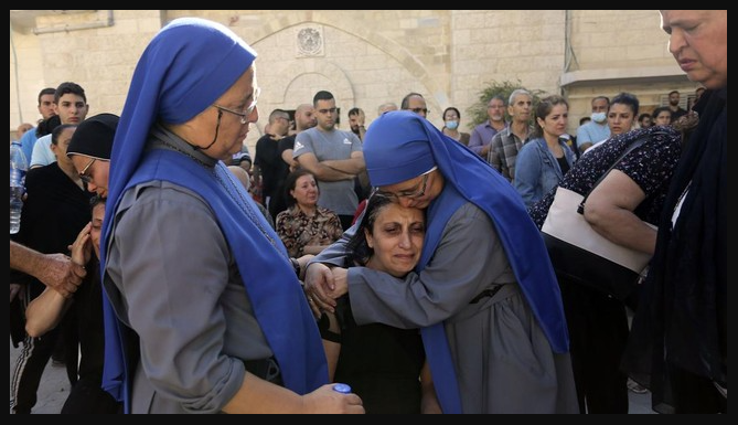 Tragedi di Gaza: Ibu dan Anak Ditembak Mati oleh Tentara Israel Saat Beribadah di Gereja