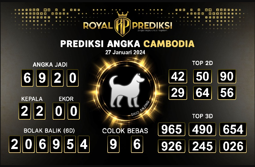 Live Keluaran Cambodia Malam Hari Ini 28 Januari 2024 Tercepat