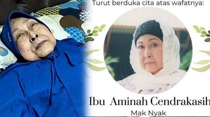 Biodata Aminah Cendrakasih, Bintang Film Mak Nyak Di Si Doel Anak Sekolahan, Meninggal Di Usia 84 Tahun