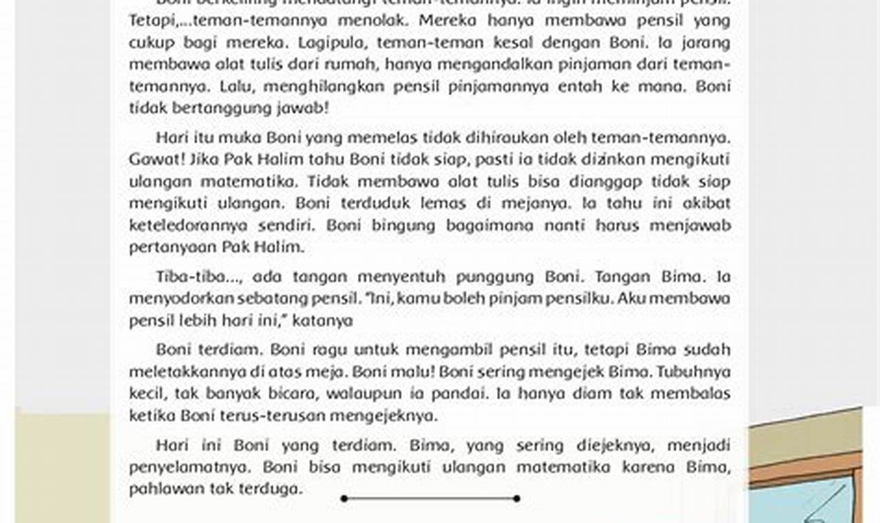 Contoh Soal Teks Narasi Sejarah Kelas 5 SD