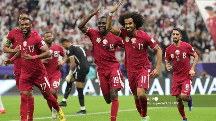 Hasil Simpulan Piala Asia 2023, Qatar Juara Melalui Hattrick Penalti Akram Afif, Yordania Kalah 3-1