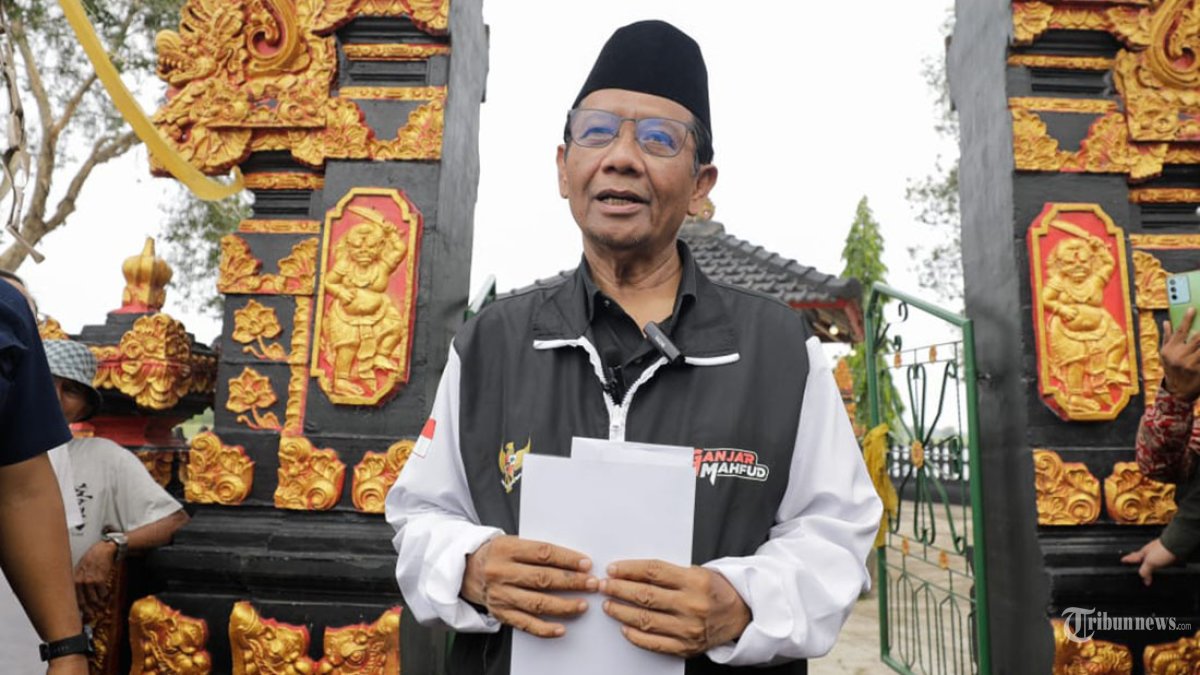 Respon Jokowi, Airlangga, Sandiaga Uno Dan Prabowo Soal Mundurnya Mahfud Md Selaku  Menko Polhukam