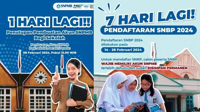 Registrasi Akun Snpmb 2024 Bagi Sekolah Ditutup Hari Ini, Secepatnya Tuntaskan Pendaftaran Dan Pdss