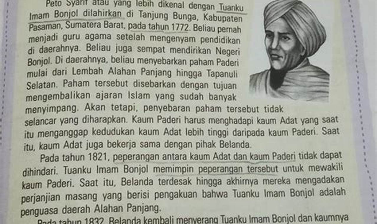 Teks Narasi Sejarah Kelas 5 SD