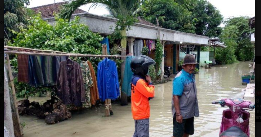 Kecamatan Maduran, Lamongan Jadi Korban Luapan Sungai Bengawan Solo