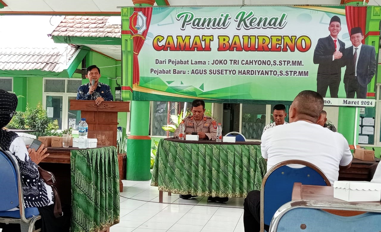 Sederhana, Acara Pisah Kenal Camat Baureno